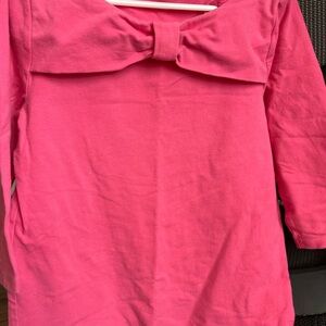 Kate Spade Vibrant Pink Dress with Bow Accent